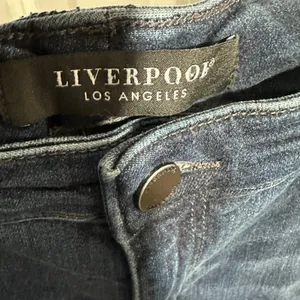 Liverpool Kennedy Straight Jeans Women 12/31 Dark Blue Halifax High Rise Stretch thumbnail 4