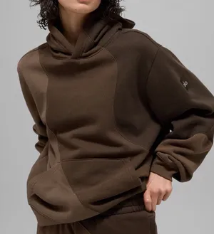 Alo Yoga Make Waves Hoodie Expresso Tonal XXS thumbnail 1