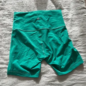 lululemon athletica tropics tone Teal Bike Shorts thumbnail 7