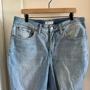 Madewell High Rise Slim Boyjean in Prentice Wash thumbnail 7