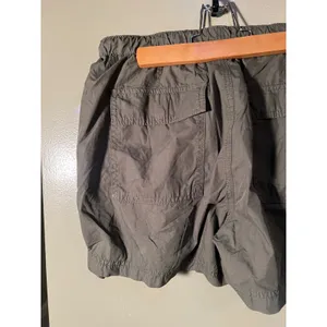 Unionbay Women's Size Large Luca Kale Parachute Shorts Dark Green Cotton Nylon thumbnail 8