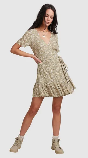Billabong Sage Wrap Dress thumbnail 1