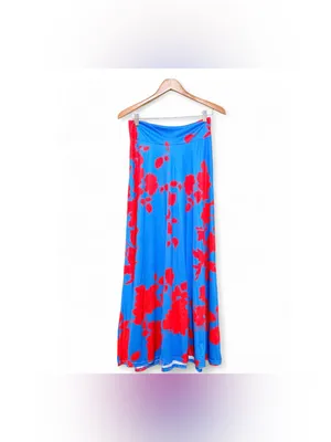 Amazon Women’s 2 piece Floral Print Crop Top & Maxi Size Small thumbnail 12