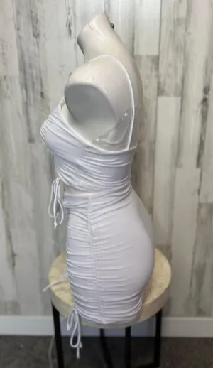 White Two Piece Set thumbnail 2
