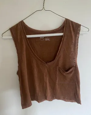 Aerie Casual Tank Crop thumbnail 1
