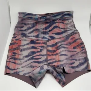FP Movement Beat The Heat Reversible Bike Short in Tiger Combo Size: S thumbnail 1