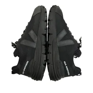 Veja × Sea Shepherd Sneaker Low cut Casual 22A Black Size 9 Women thumbnail 3