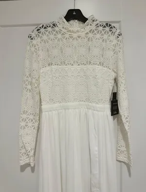 Lulus White Lace Maxi Dress thumbnail 2