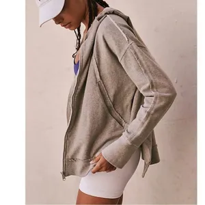 NWT FP Movement Only One Hoodie / Heather Grey thumbnail 4