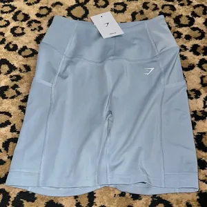 NWT! Small GYM SHARK Pocket Shorts - Blue thumbnail 1