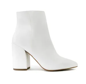 SheIn Mini White Booties thumbnail 1