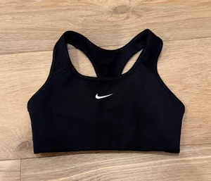 Nike Black Sports Bra Dri-Fit thumbnail 1