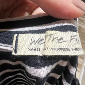 Free People We The Free Women's Striped T-Shirt Black Size S thumbnail 7