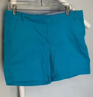 Women’s Land N Sea Casual Stretch Shorts - Bright Teal - size 10 thumbnail 1