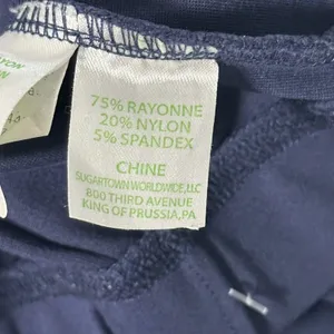 Lilly Pulitzer Size-S Women's Pants Ponte Travel Midnight Navy Pull On thumbnail 13