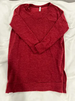 Red Sweater Dress Size L thumbnail 1