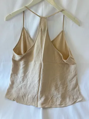 Lulus Women’s medium razorback beige summer tank thumbnail 6