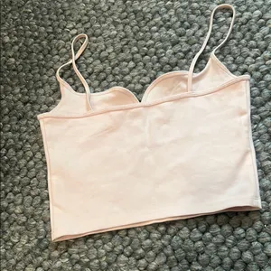 Abercrombie & Fitch Baby Pink Cropped Tank Size Small thumbnail 7