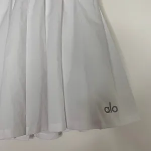 Alo Yoga Varsity Tennis Skirt White Womens XS thumbnail 7
