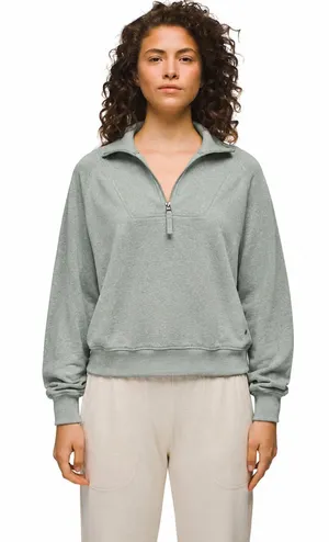 Prana Cozy Up Pullover in Light Green Gorpcore Size Medium thumbnail 1