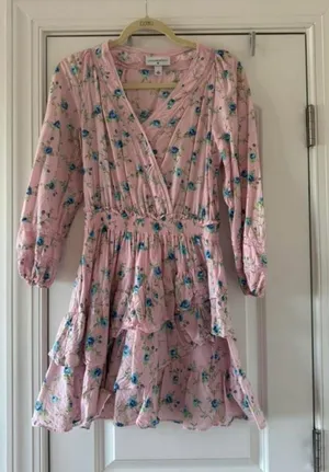Love Shack Fancy Floral Dress Mini thumbnail 1