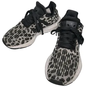 Adidas Women’s Size 7 Leopard Animal Print Swift Running Shoes Sneakers thumbnail 2