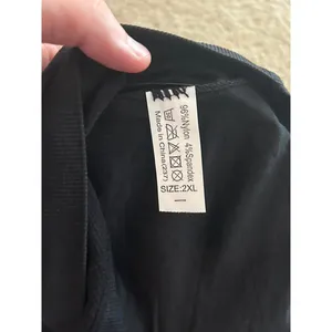 Sport bra with padding black 2xl Size XXL thumbnail 2