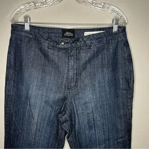 NYDJ‎ Teresa Wide Leg Denim Trouser Pants thumbnail 4