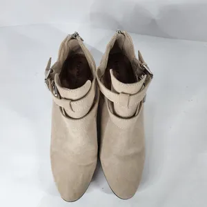 Francesca's Portia Buckle Faux Suede Ankle Booties size 7 Fall Boho thumbnail 6