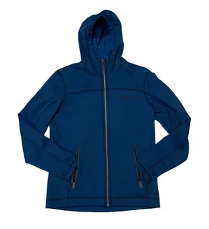 Marmot Women's Front Zip Hoodie Jacket - Blue - Small thumbnail 1