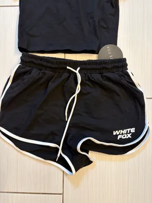White Fox Boutique Baby Tee and Short Set thumbnail 3