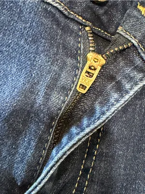 Lola High Rise Straight Denver W. Blk Jeans, size 26 thumbnail 6