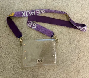 LSU Gameday Purse Purple thumbnail 1