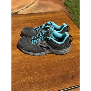 New Balance Tektrel Trail Shoes Gray Teal Womens 11 Hiking WE431GB1 thumbnail 9