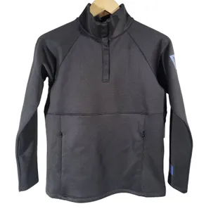 LIJA Women's Black‎ Royal 1/4 Zip Moisture Wicking Athletic Pullover Top S thumbnail 1