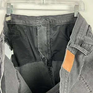 Madewell 9" High-Rise Skinny Jeans in Black Sea Raw Hem Plus Size 37 EUC T2555 thumbnail 12