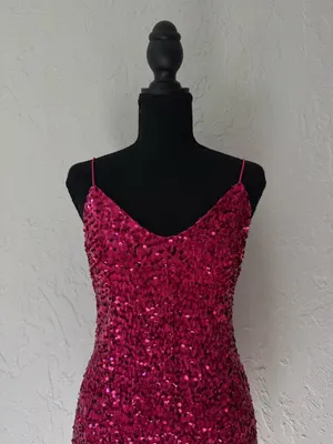 Francesca’s pink sequin dress  thumbnail 6