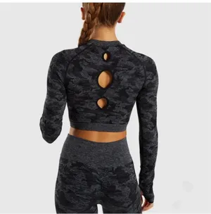 Gymshark Adapt Camo Crop Top thumbnail 2