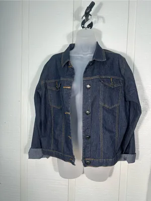 AQ Denim Jacket Size 1X EUC thumbnail 2