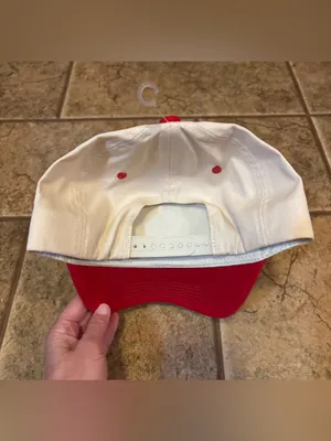 NWT Altar’d State x KenzKustomz Red Vintage Trucker Santa Hat OS thumbnail 2