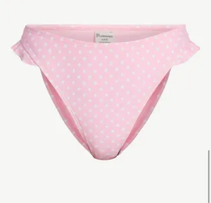 No Boundaries Polka dot ruffle bikini bottoms thumbnail 3