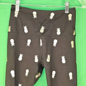 Beyond Yoga Womens‎ Black Pineapple Leggings XS thumbnail 3