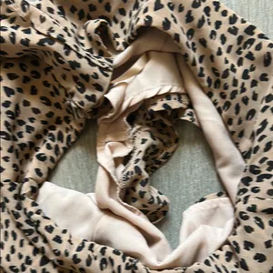 Cotton Candy Tan and Black Leopard Skirt thumbnail 4