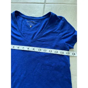 Lilly Pulitzer Top Womens XXS Blue Cotton Minimalist Capsule‎ Luxury Preppy thumbnail 7