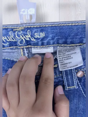 CRUEL GIRL Low Rise Slim Embroidered Pocket Bootcut Western Jeans | Medium Wash thumbnail 12