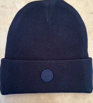 NWT MadHappy Fall 1 navy buddy‎ Beanie with Cuffed Design thumbnail 1