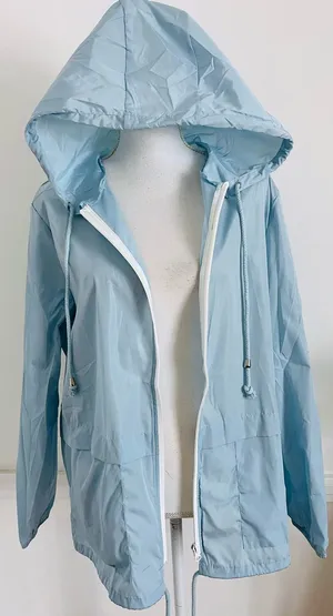 Hount • NWT Light Blue Hooded Windbreaker Jacket thumbnail 1