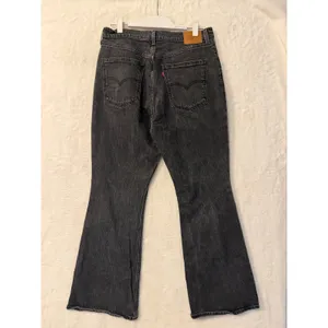 Levi's Premium 70s‎ High Flare Jeans Womens 32 Black High Rise Retro Bell Bottom thumbnail 8