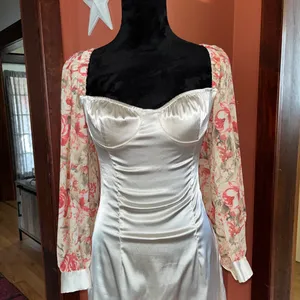 Cider mini silk dress thumbnail 5