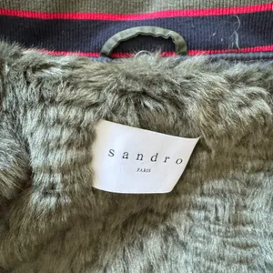 Sandro Green Hooded Parka thumbnail 5